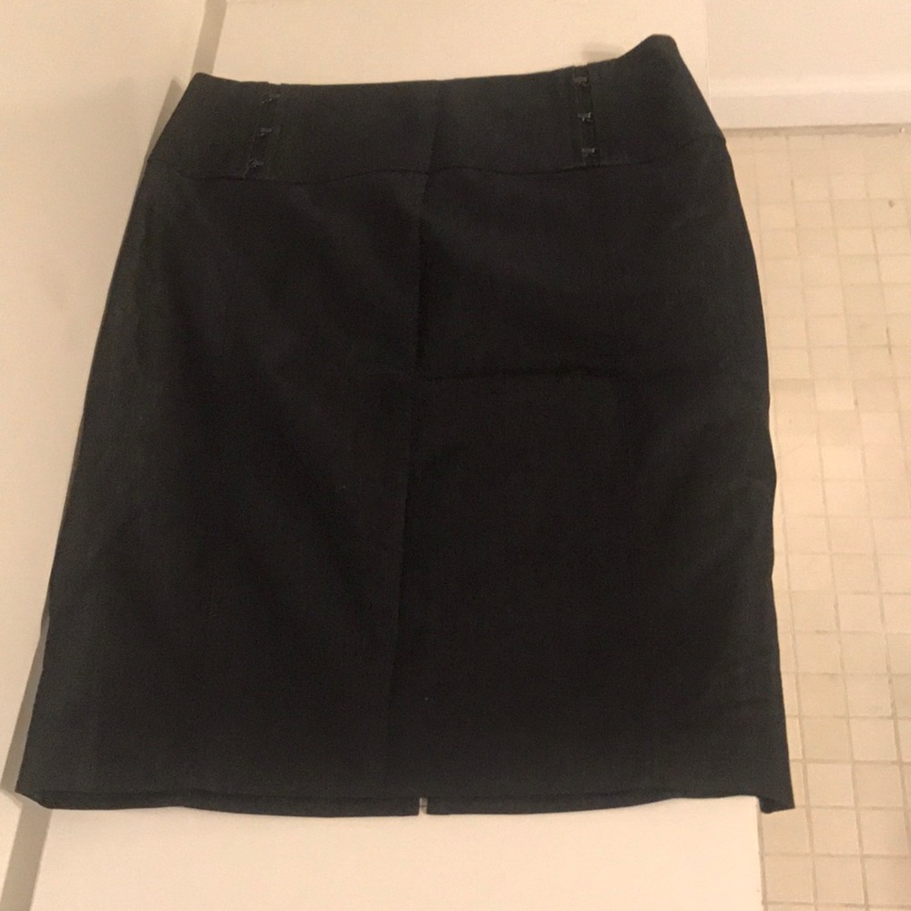Navy work skirt